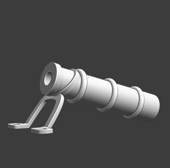 Very simple medieval cannon